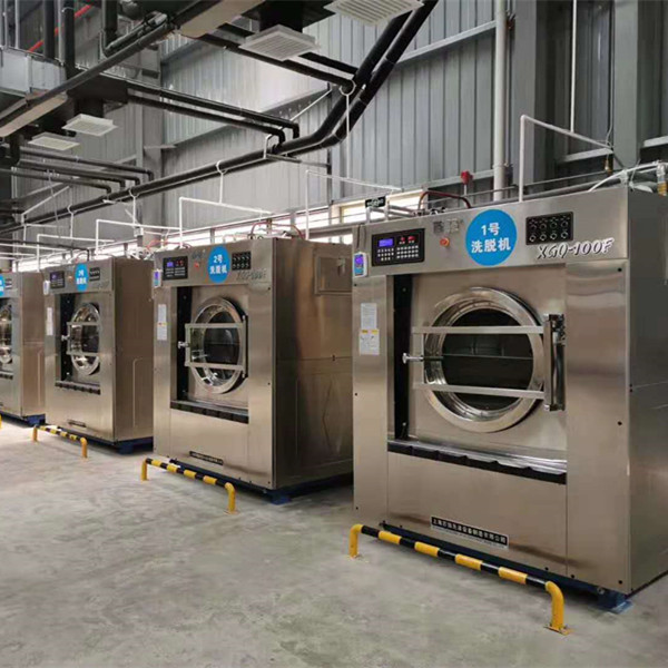 百強工業洗衣機(洗脫機)洗滌布草操作流程 百強工業洗衣機(洗脫機)洗滌布草操作流程