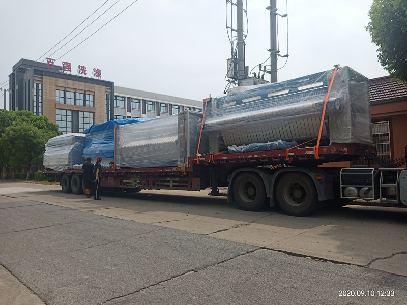 教師節當日百強洗滌設備發往4地 教師節當日百強洗滌設備發往4地