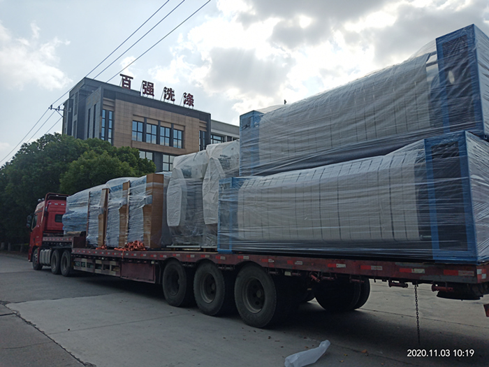百強洗滌設備發貨安徽六安和湖南 百強洗滌設備發貨安徽六安和湖南